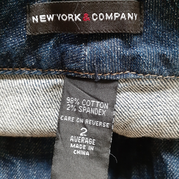 (NWT) NY&C Denim Blue Low Rise Bootcut Jea… - Picture 6 of 7